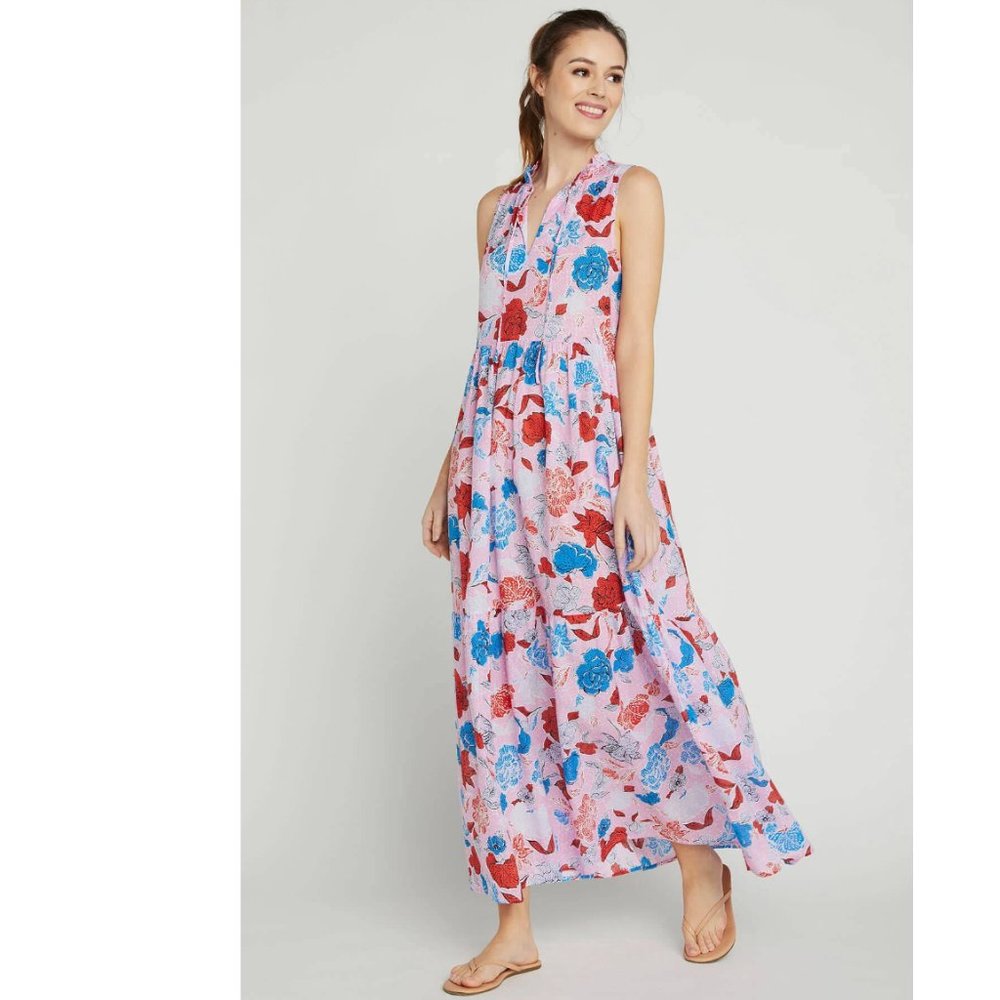 NWT BB Dakota Tropic Of The Day Dress Cotton Floral